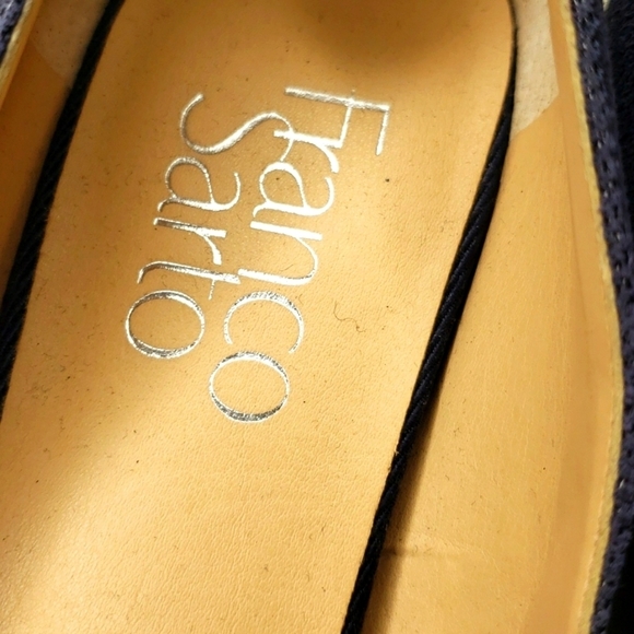 Franco Sarto Women's Vino Pump Navy embossed 5.5M - Picture 8 of 12